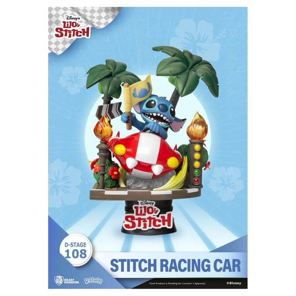 Beast Kingdom LILO and Stitch - Stitch Racing Car -