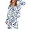 SHESHOW Satin Pajamas for Women Button Up 2 Piece Pjs