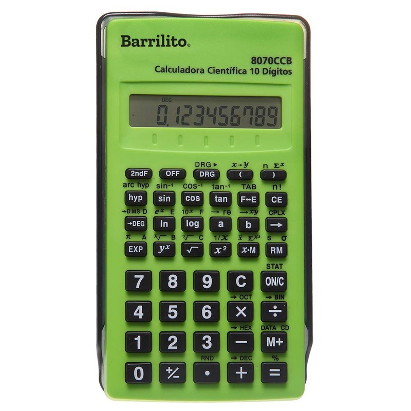 Barrilito Calculadora Científica de 10 Dígitos. 8070CCB