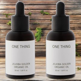 One Thing Oil Serum Jojoba Oil Moisturizing Oil Organic Unrefined Cold Pressed Jojoba Oil 2 x 50ml / 원씽 오일세럼 호호바오일 모이스처라이징오일 유기농 비정제 냉압착 호호바 오일 2개 50ml