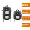 Joyagrill 16" BBQ Smoker Grill Built in Thermometer, Air Vent