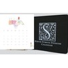 Desk Calendar with easel 2025 - Small Desktop Calendar -
