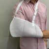 Gibbs 기브스팔걸이 팔골절 팔깁스 걸이 팔걸이 보호대 흰색 Gibbs Arm