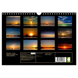 Calendar - Stick Photos Yourself and Design Yourself (Wall Calendar 2025 DIN A4 Landscape), CALVENDO Monthly Calendar