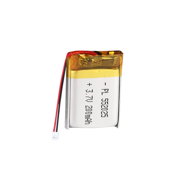 YDL 3.7V 200mAh 552025 Lipo Battery Rechargeable Lithium Polymer ion Battery Pack with PH2.0mm JST Connector