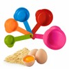 Measuring Cups Lightweight Measurements Cup Set Plastic Measuring Food Graded