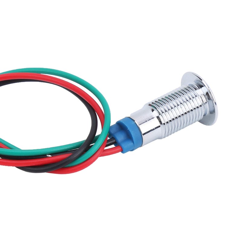 LED Indicator Light 8 mm 12V-24V Common Anode Pre-Wired LED