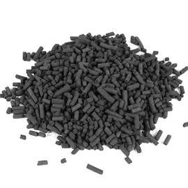 4mm Pellet Activated Carbon (Virgin Bituminous Coal), Premium Charcoal for Purification, Odor Control, Deodorizer, Vapor Phase Applications - Resealable 1 lb Bag (5 lbs (5 x 1 lb bag))