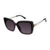 TAHARI Women's TH894 Metal Temple UV400 Protective Cat Eye Square