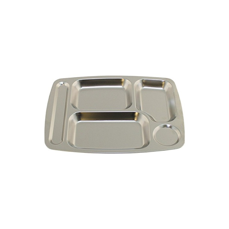 MFH Outdoor Camping Stainless Steel Canteen Tray Party Tray Food