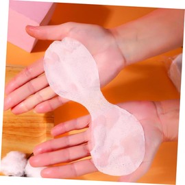 Mikinona 100 Sheets DIY Eye Mask Paper Non Woven Disposable Eye Patches for Moisturizing for Spa Travel and Makeup Application
