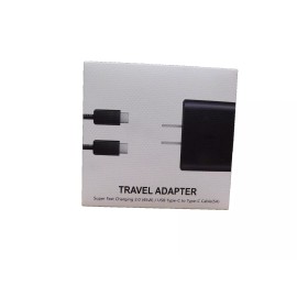 Travel Adapter Super Fast 45W Wall Charger 2.0 USB Type-C To Type-C Cable 5A