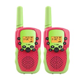 Colorful Walkie-talkie Children's Toy Wireless Intercom Outside Communication T388 Outdoor Radio Children's Birthday Giftscolor: Orange