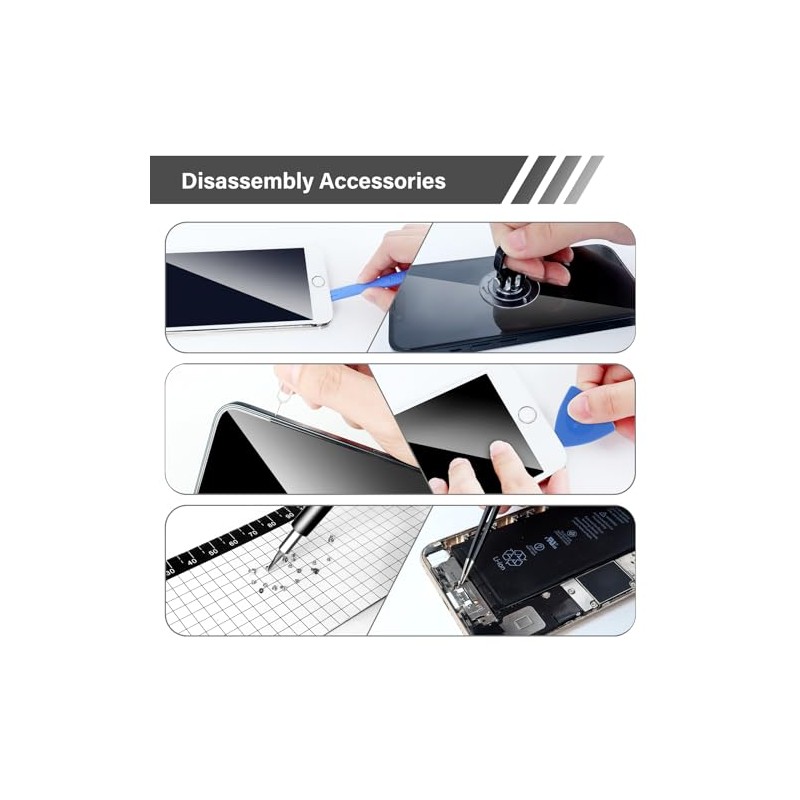 KIROGILY Juego de Desarmadores, Kit de Desarmadores para PC 154