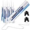 6 Packs Marine Sealant Pond Sealant Watertight Bonding and Sealing,
