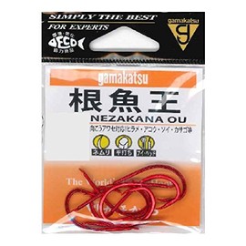 Gamakatsu Root Fish King Hook (Red) No. 17 Fishing Hooks