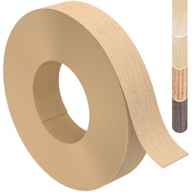 ZYJT Maple Edge Banding, 3/4 inch x 250ft roll of Veneer Wood Edge Banding Preglued Flexible, Tape Banding for Cabinet Plywood
