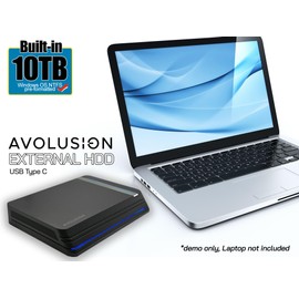 Avolusion PRO-X USB 3.0 External Hard Drive for WindowsOS Desktop PC/Laptop - (10TB) (Renewed)