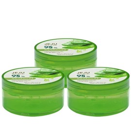[The Face Shop] The Face Shop Fresh Jeju Aloe Soothing Gel 300ml x 3 / [더페이스샵] 더페이스샵 신선한 제주 알로에 수딩 젤 300ml 3개