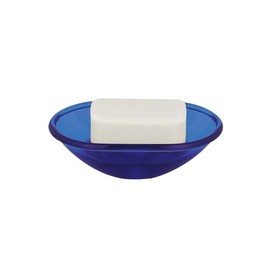 Spirella Toronto Navy Soap Dish Polystyrol Blue 4 cm x 13.8 cm