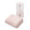 CBJAPAN Carari Earth Face Towel, 4x Water Absorbency Microfiber, Pink,