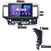 Unbranded 64G For Mitsubishi Lancer 2008-2015 Android 13 CarPlay Car