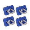 4pcs Truck Bed Tie Down Anchors 1000 LBS Bearing Stainless