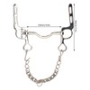 Horse Mouth Bit Stainless Steel Rustproof Easy to Control Horse