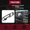 HECASA Double Din Dash Panel Kit Compatible with 1995-2002 GMC