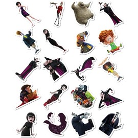 Sticker Vinyl Stickers Hotel Truck Transylvania Car Bumper Decal Laptop Bike for Water Botter Home Decor Luggage Guitar Skateboard, White, 8.5''x11''