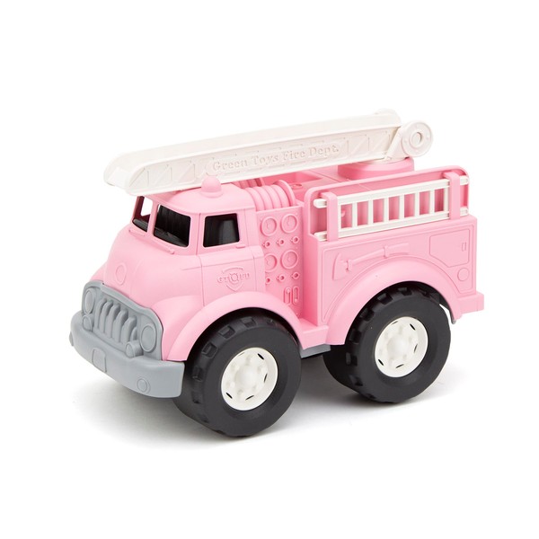 Green Toys Fire Truck Pink CB