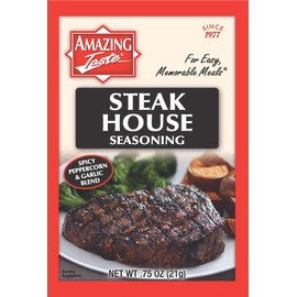 Amazing Taste Steakhouse Seasoning Bundle (10 Packets- .75 oz ea.)