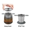 Ohtomber Tea Infuser Strainers, Stainless Steel Loose Leaf Tea Strainer