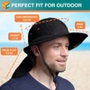 SUN CUBE Sun Hat for Men, Wide Brim Fishing Hat