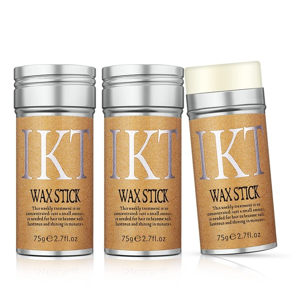Wax Styling Stick for Non-Greasy Hair Pomade with Strong Hold,