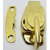 Brass Table Sash Lock Cam-Type spring release dining kitchen leaf