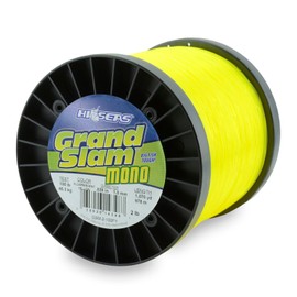 Hi-Seas Grand Slam Monofilament Line, 100 lb / 45.3 kg Test, .039 in / 1.00 mm Dia, Fluorescent Yellow, 1070 yd / 978 m