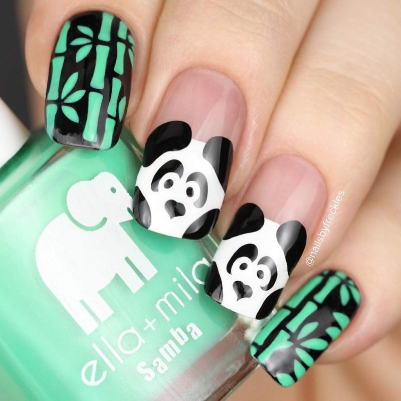 Whats Up Nails - Bamboo Vinyl Stencils for Nail Art