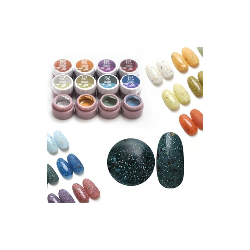 Gel Nail Color Gel Japanese Style Nail "Celebration Gel" Washi