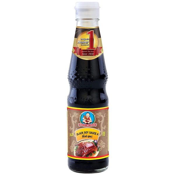 Healthy Boy Thai Black Soy Sauce, 14 Ounces, Product of Thailand (1 Bottle)