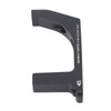 Bike Disc Brake Adapter Aluminium Alloy Black Mounting Bracket Converter
