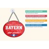 schilderkreis24 Tin Sign Football Sign "Ein Leben ohne Bayern ist