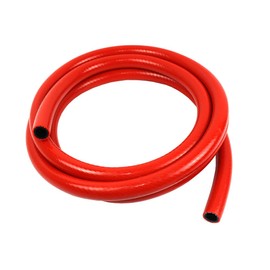 TenkeAuto 10ft Universal High Temperature 1-Ply Reinforced 16mm 5/8" ID Vacuum Hose Silicone Heater Hose Tubing (16mm Red)