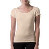 Women's Sweatproof Undershirt | Cotton Scoop Neck T-Shirt with Underarm