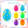 Hyran Pack of 24 Easter Eggs for Hanging, Easter Eggs