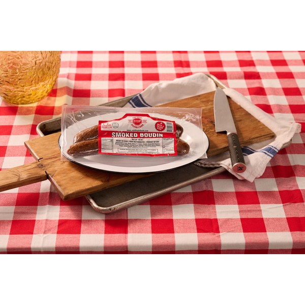 The Best Stop Smoked Boudin - 12 oz, Pack of