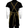 ChefsCloset Cotton Elmwood Cross Back Apron, Coffee Brown