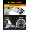 GLOBLED 5.75 Inch Motorcycle Headlight Mounting Bracket For 5-3/4 Motorcycle