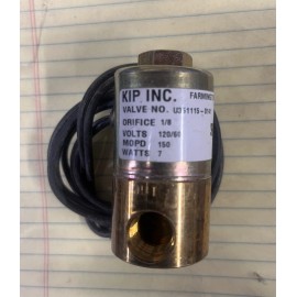 KIP INC U351115-0141 Solenoid 2-Way Valve 1/8"   Orifice 120/60V L