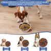 Wisebom 2 Stück Hundenapf Slow Feeder, Anti Schling Napf Hund